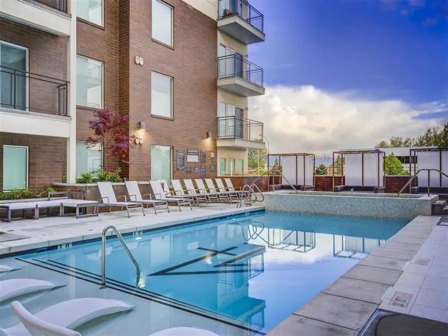 Lux 2 Bd Boho In Heart Of Slc Lägenhet Salt Lake City Exteriör bild