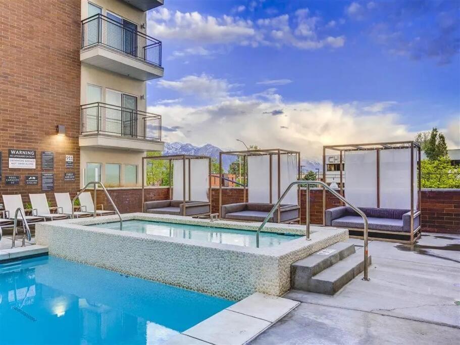 Lux 2 Bd Boho In Heart Of Slc Lägenhet Salt Lake City Exteriör bild