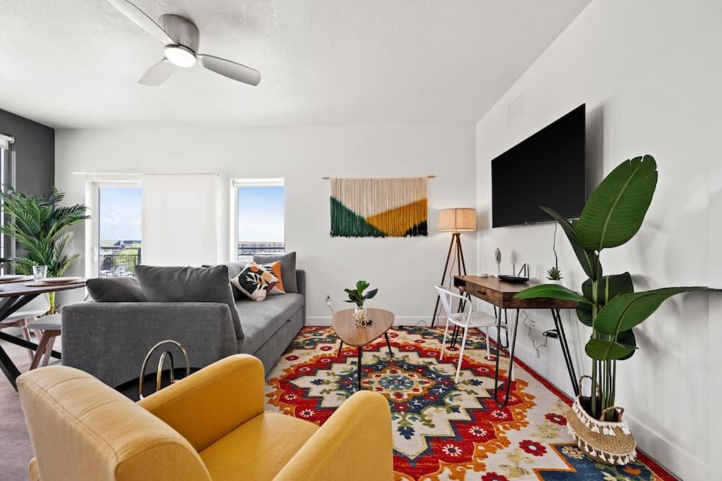 Lux 2 Bd Boho In Heart Of Slc Lägenhet Salt Lake City Exteriör bild