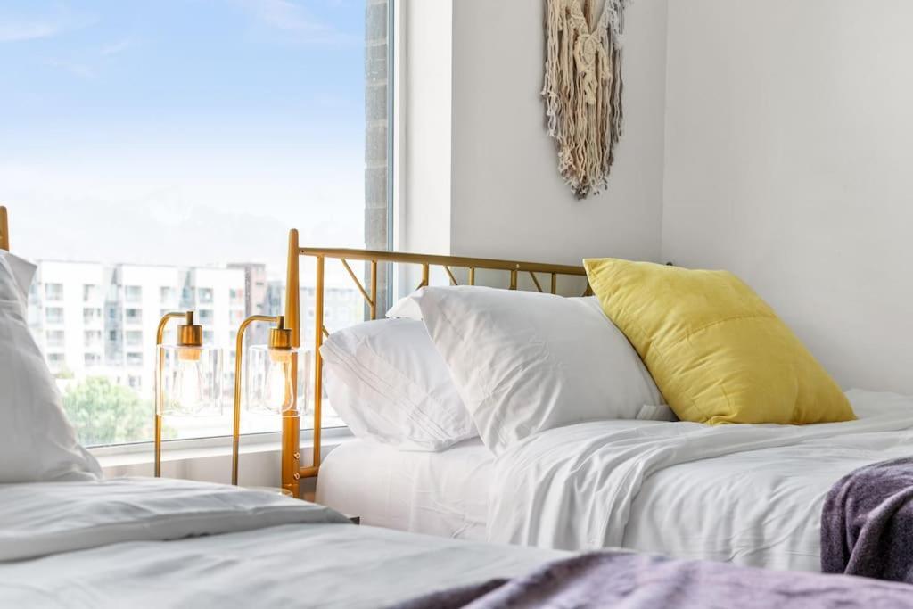 Lux 2 Bd Boho In Heart Of Slc Lägenhet Salt Lake City Exteriör bild